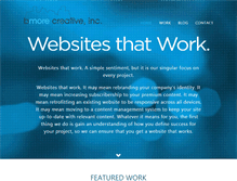 Tablet Screenshot of bmorecreativeinc.com